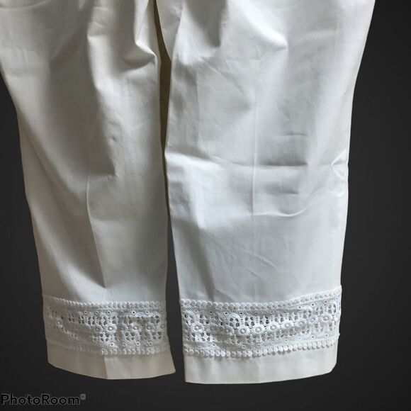 Alfani Slim Leg Tummy Control Cropped Ankle Pants - Picture 1 of 9
